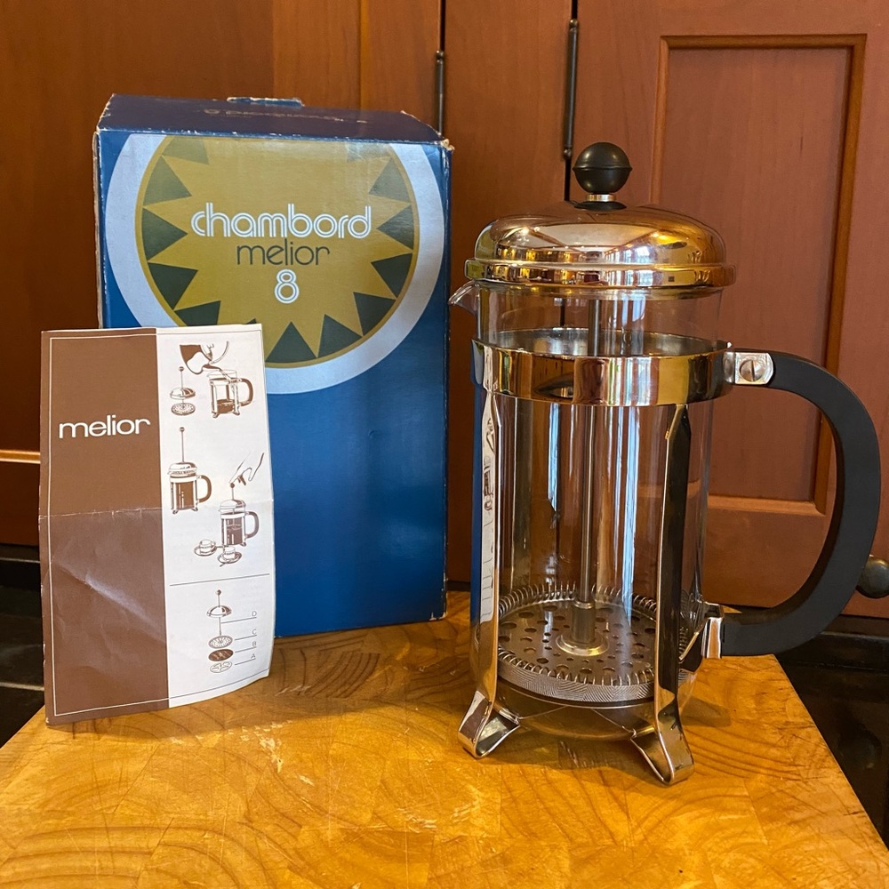 Chambord Melior 8 French Press Coffee Maker